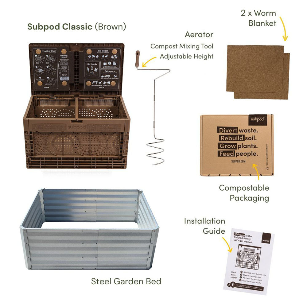 Grow Bed Bundle - Subpod US