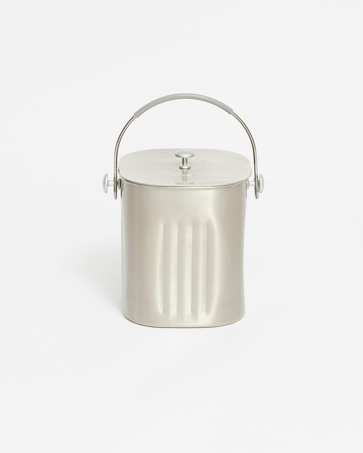 compost caddy, kitchen caddy, compost bin, subpod compost bin, stainless steel compost bin