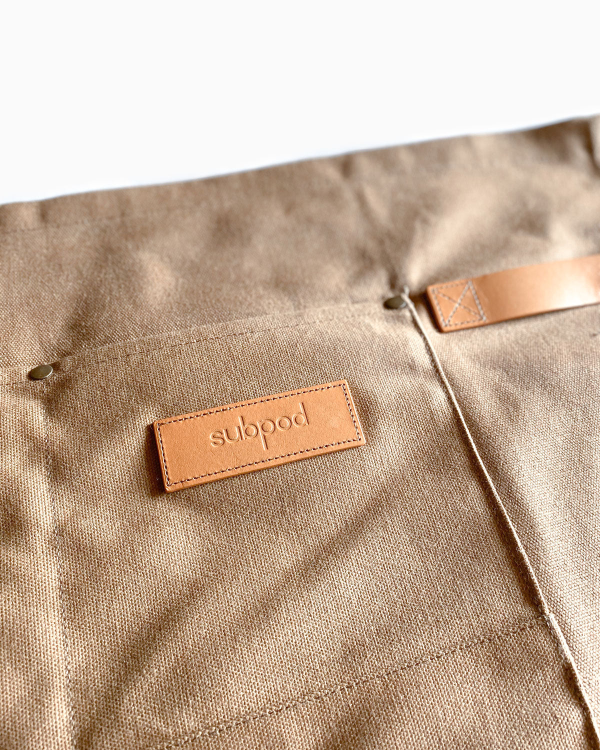 Gardeners Waxed Organic Canvas Waist Apron - Subpod US