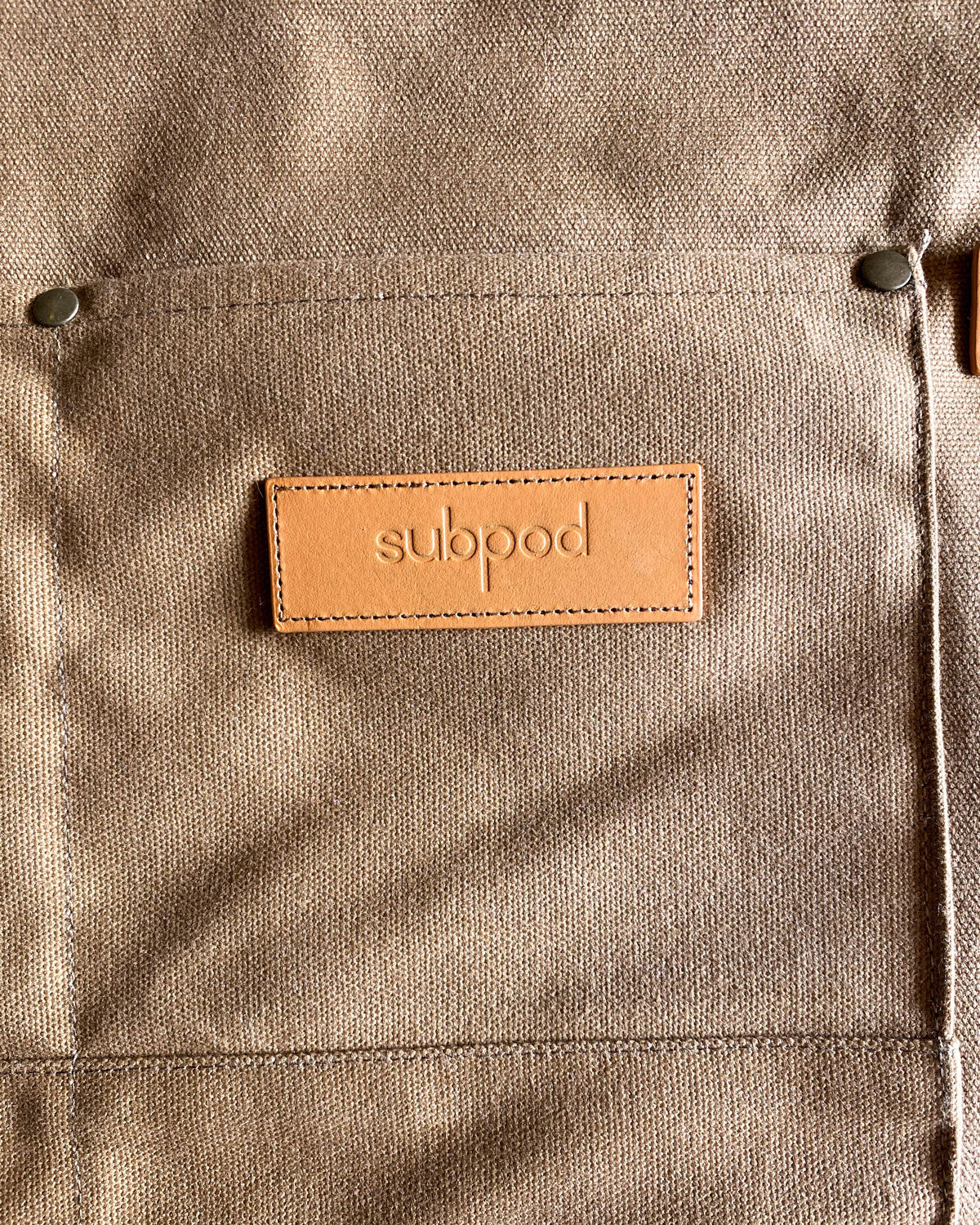 Gardeners Waxed Organic Canvas Waist Apron - Subpod US