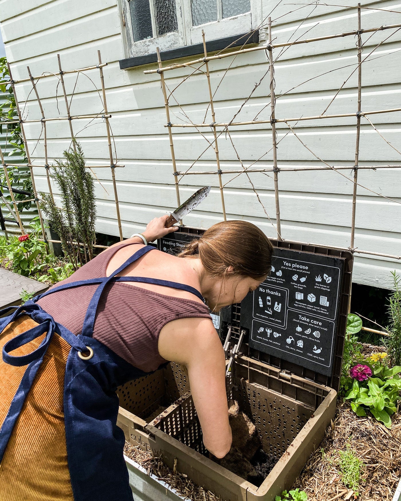 Gardeners Hemp Apron