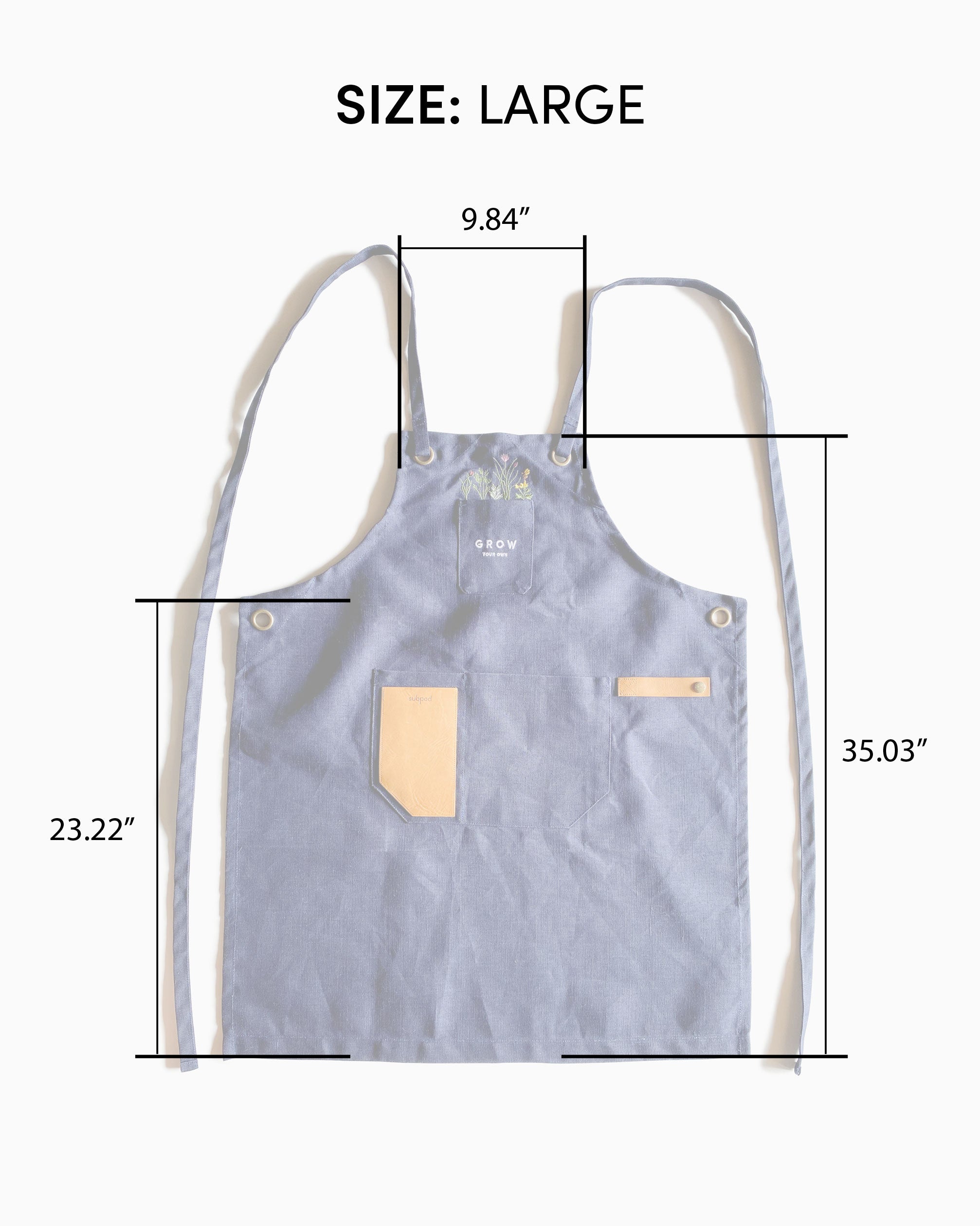 Gardeners Hemp Apron - Subpod US