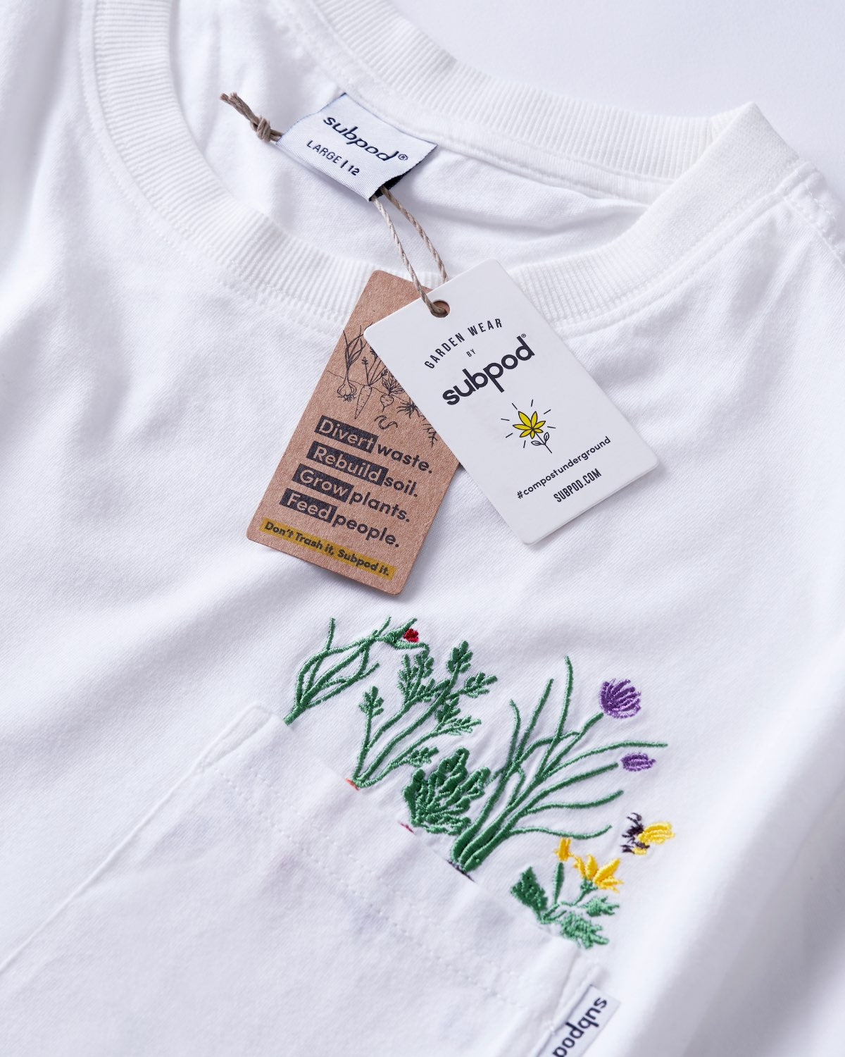 Vege Love Pocket T-Shirt - Subpod US